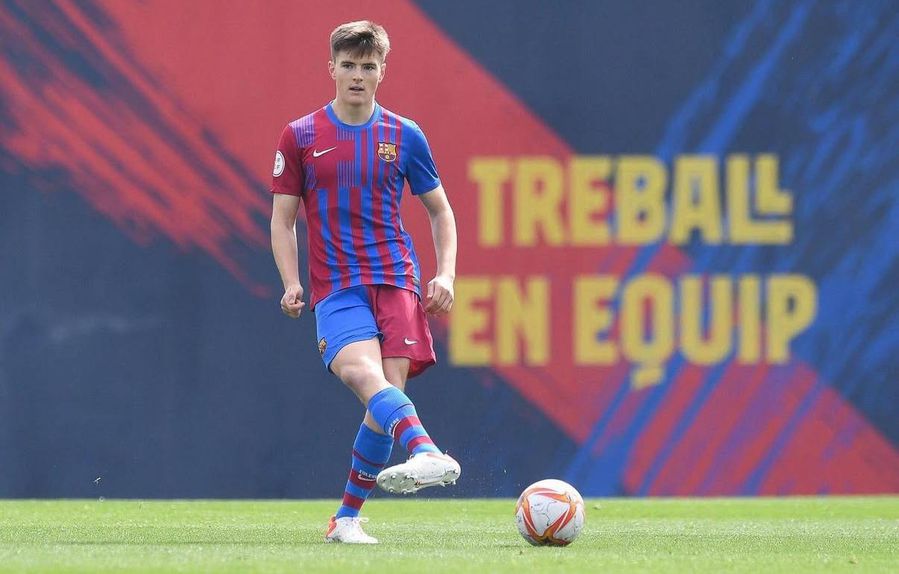 Arnau Casas, produto da cantera blaugrana, prepara-se para mostrar as suas qualidades no emblema do Oeste (Foto: D. R.)