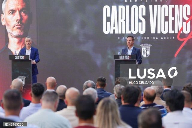 Carlos Vicens: «Não me sinto pressionado»