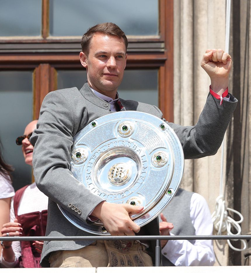 Manuel Neuer – 39 anos e um mês, vai para a 15.ª época no Bayern (IMAGO)