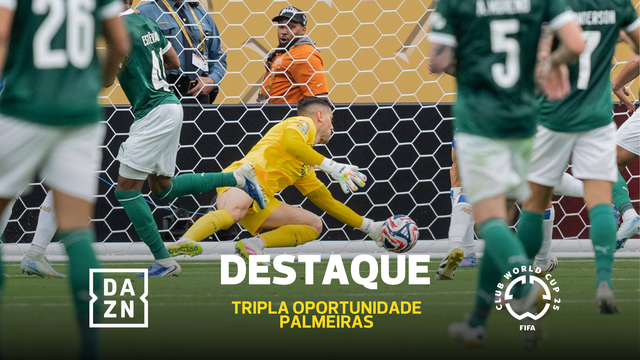 O lance em que o Palmeiras mais 'apertou' o FC Porto (vídeo)