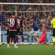 Meia equipa no hospital após derrota com a Sampdoria