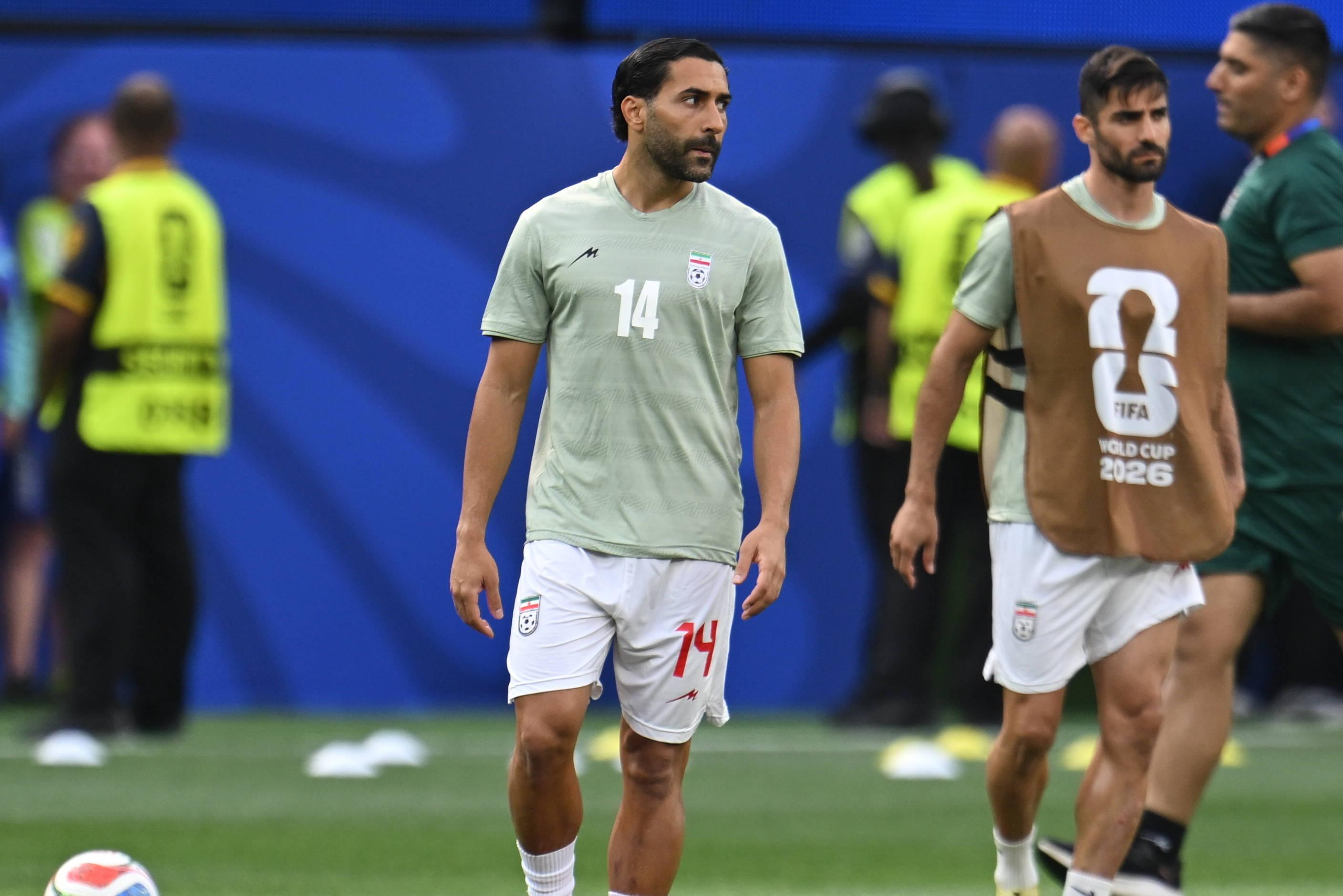 Suécia: 34. Saman Ghoddos nasceu em Malmo, mas representa o Irão. (IMAGO)