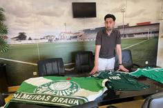 Pedro Soares, presidente do Palmeiras, foi eleito em janeiro - Foto: A BOLA