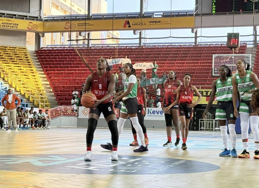 1.º de Agosto mais perto do título feminino de basquetebol
