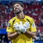 Vozinha após o jogo com a Espanha