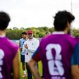 Roberto Martínez orienta o treino da Seleção - Foto: FPF