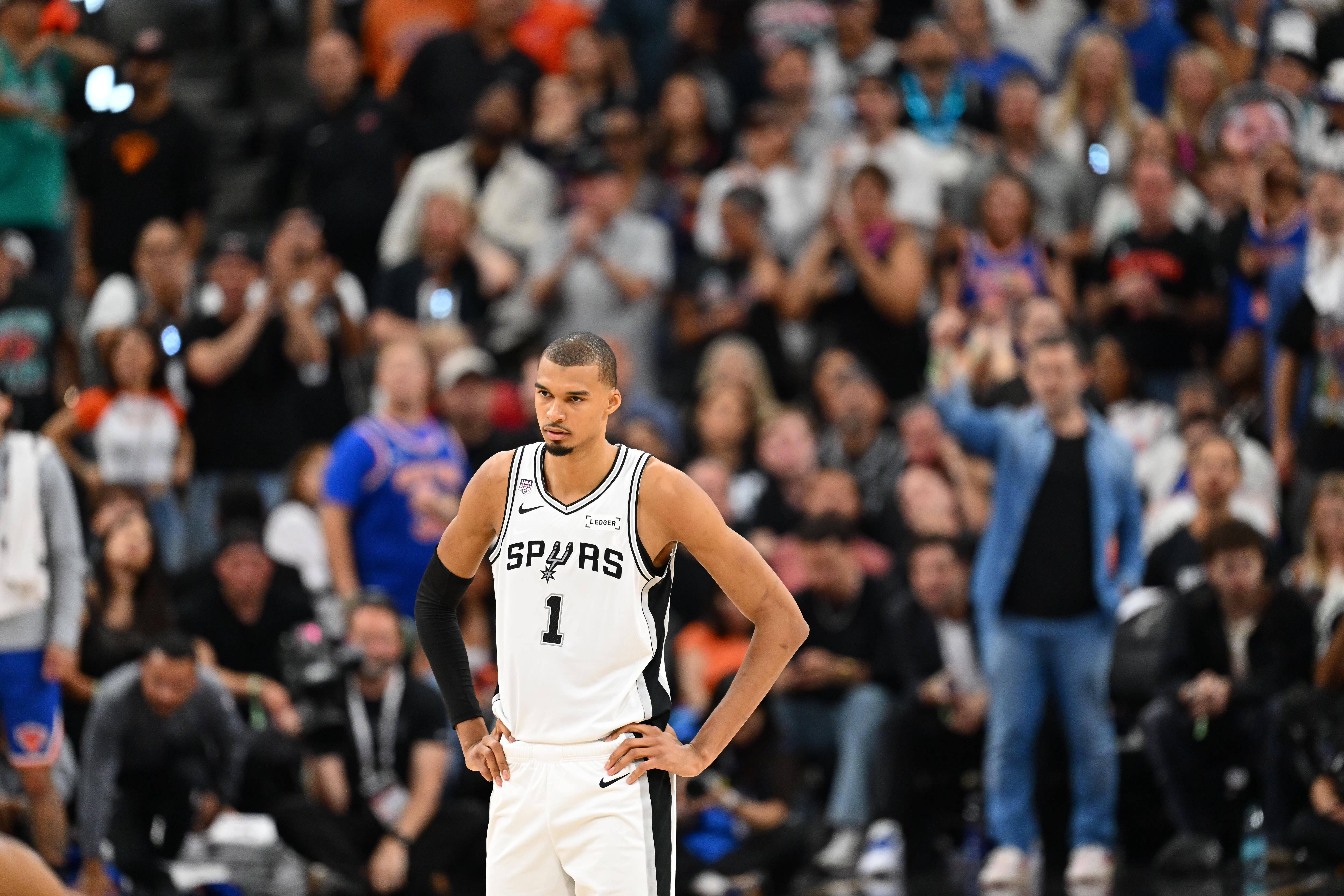 Victor Wembanyama, uma das estrelas em ascensão na NBA