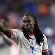 Ricardo Adé ao serviço do Haiti frente à Escócia