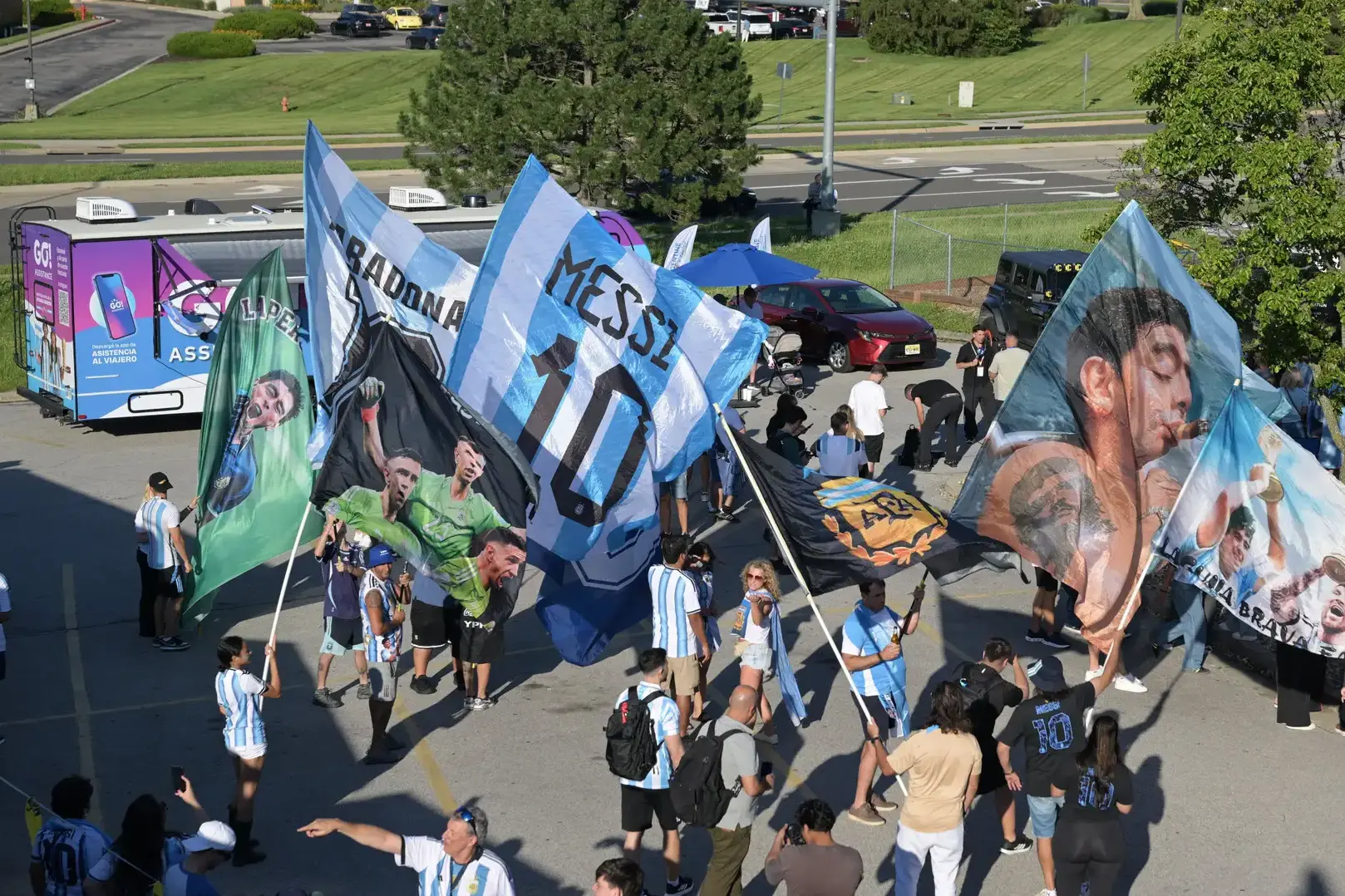 Adeptos argentinos nos Estados Unidos