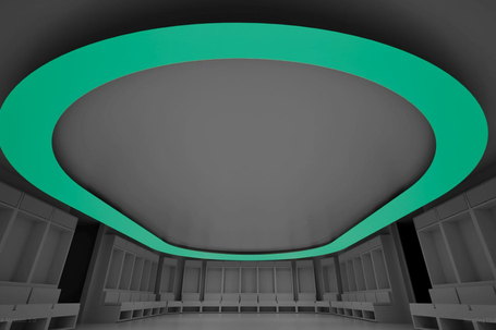Imagem de como vai ser o novo balneário dos leões - Foto: SPORTING CP