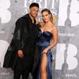Alex Oxlade-Chamberlain, jogador do Celtic, e Perrie Edwards, cantora das Little Mix