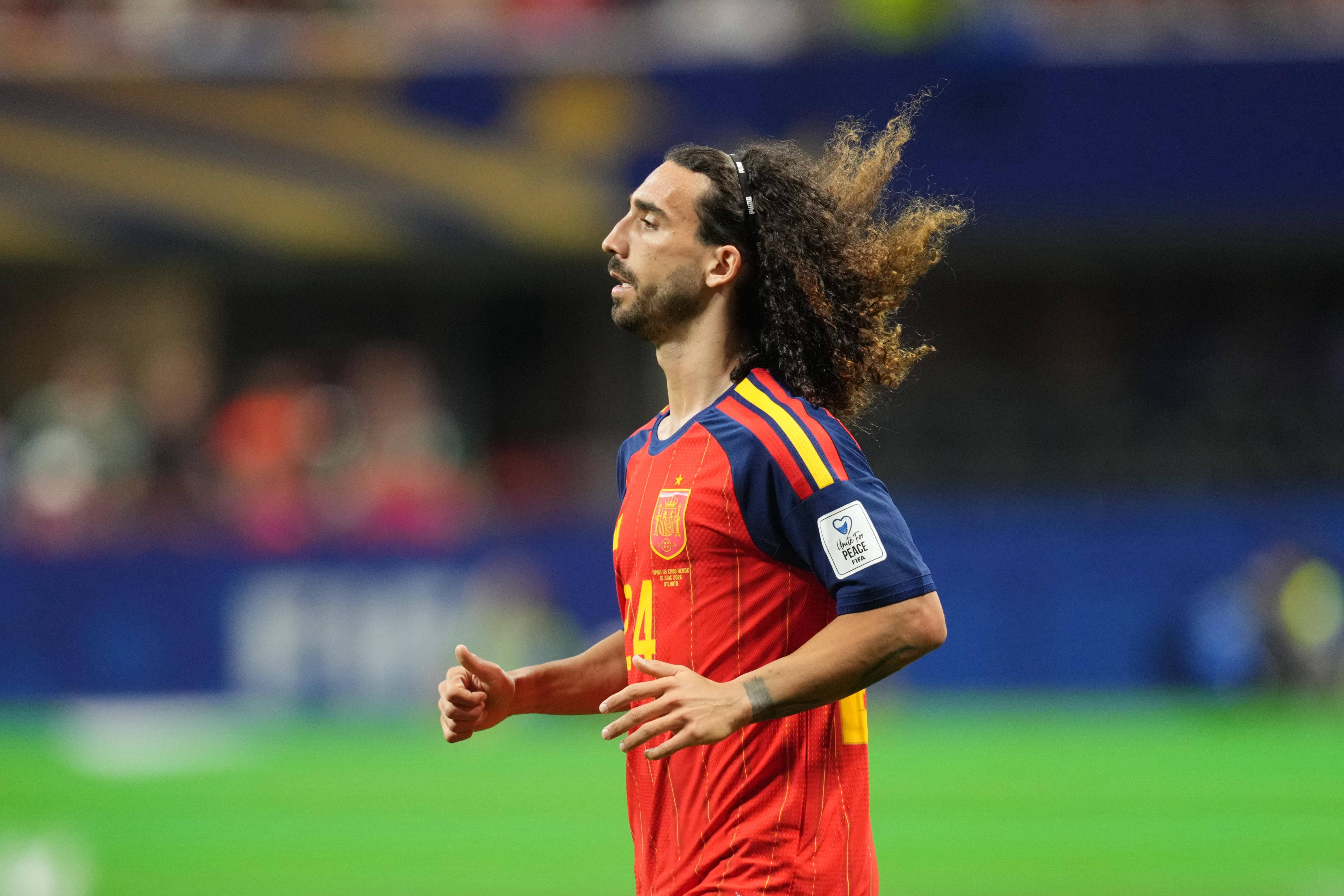 Cucurella no Mundial frente a Cabo Verde