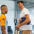 As primeiras imagens de Mbappé no Real Madrid (fotogaleria)