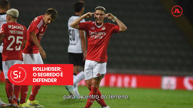 A BOLA em 59 segundos: novo papel para Rollheiser