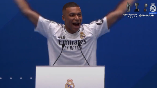 Vídeo: o momento em que Mbappé imitou Ronaldo