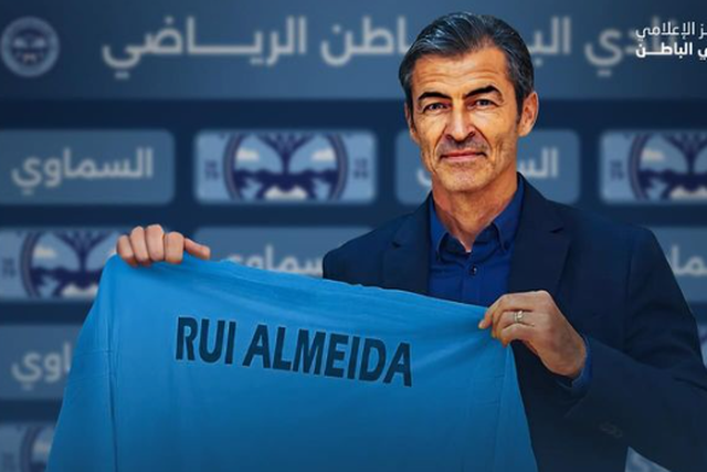 OFICIAL: Rui Almeida vai treinar na Arábia Saudita
