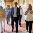 Périplo de André Villas-Boas em Arouca começou no Mosteiro (com fotos)