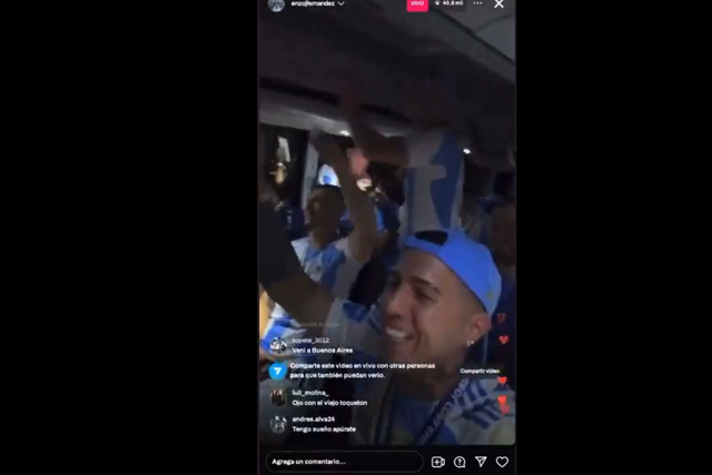 Colega de Enzo no Chelsea reage a cântico racista dos argentinos: «O futebol em 2024»