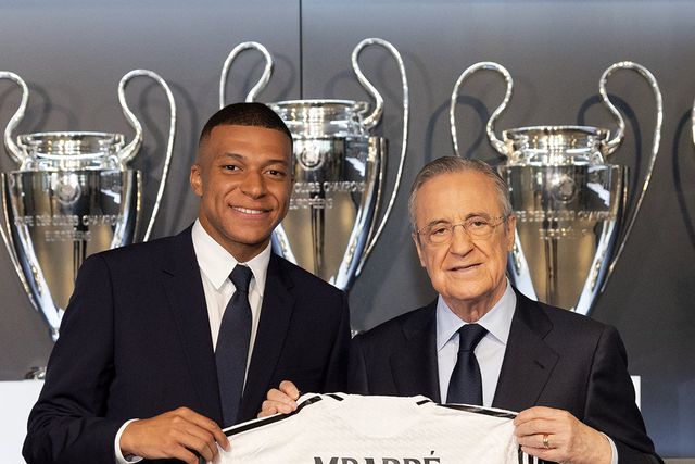 Siga a apresentação de Mbappé no Real Madrid