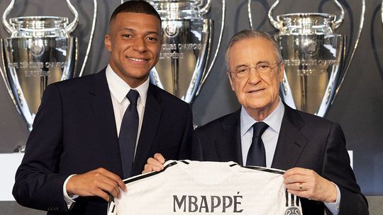 Siga a apresentação de Mbappé no Real Madrid