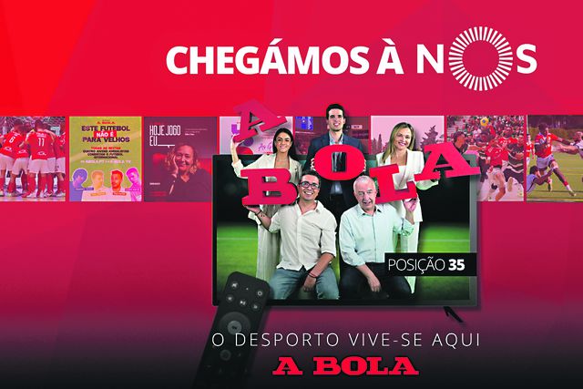 A BOLA TV entra na NOS