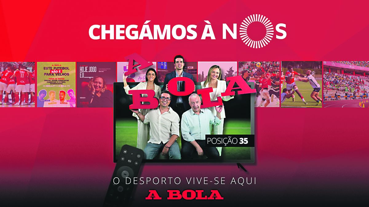 A BOLA TV entra na NOS