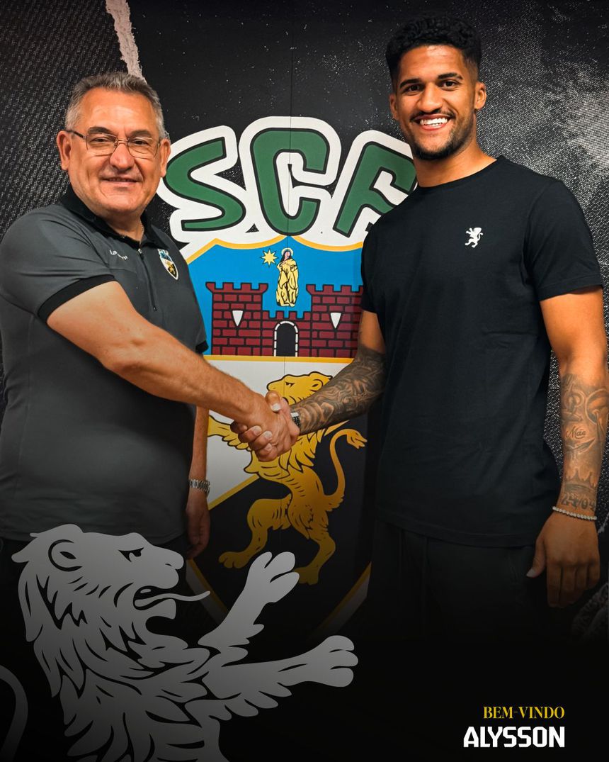 Alysson é reforço do Farense Foto: SC Farense