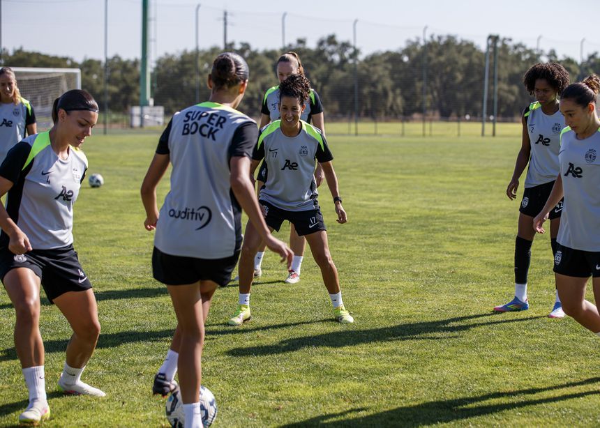 Médio do Sporting faz balanço positivo sobre primeira semana de trabalho Foto: Sporting CP