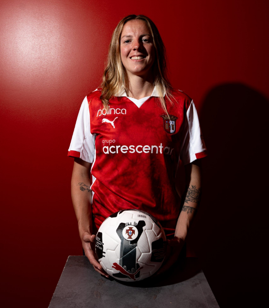 Malu Schmidt vai continuar a ser guerreira nas próximas duas temporadas (Foto: SC Braga)