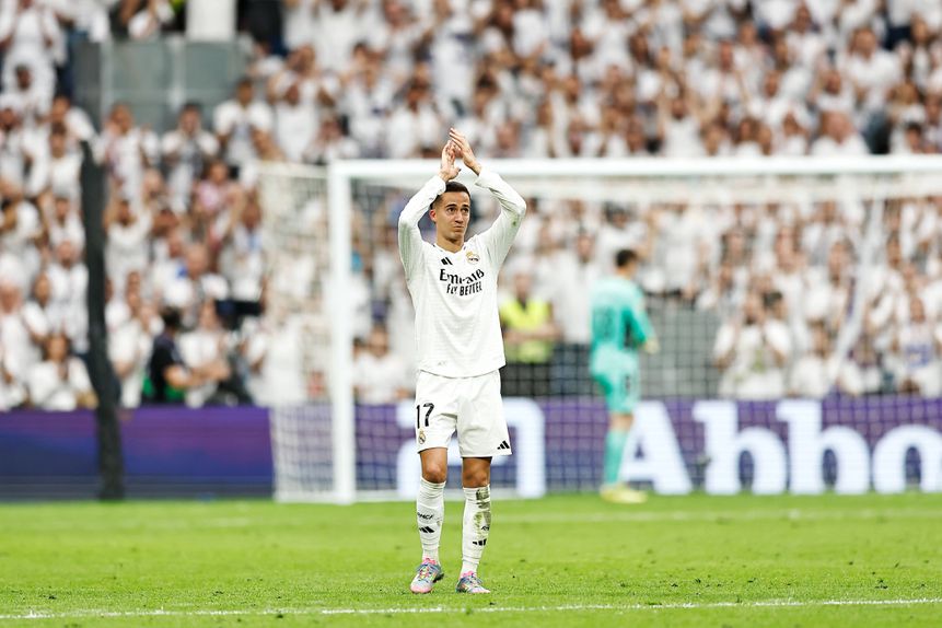 Lucas Vázquez despede-se no Bernabéu