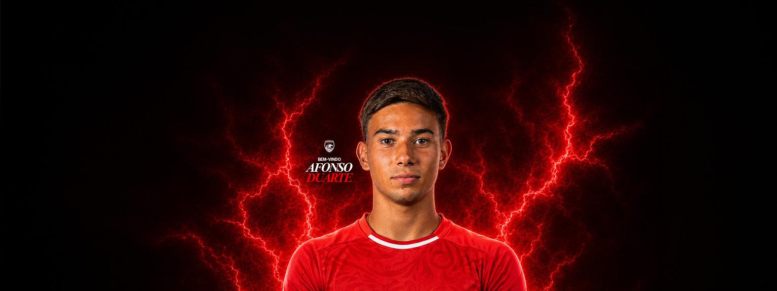 Afonso Duarte assinou por duas épocas. -Foto: SANTA CLARA
