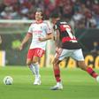 Kaminski esteve em campo 36 minutos contra o Flamengo no Algarve — Foto: IMAGO