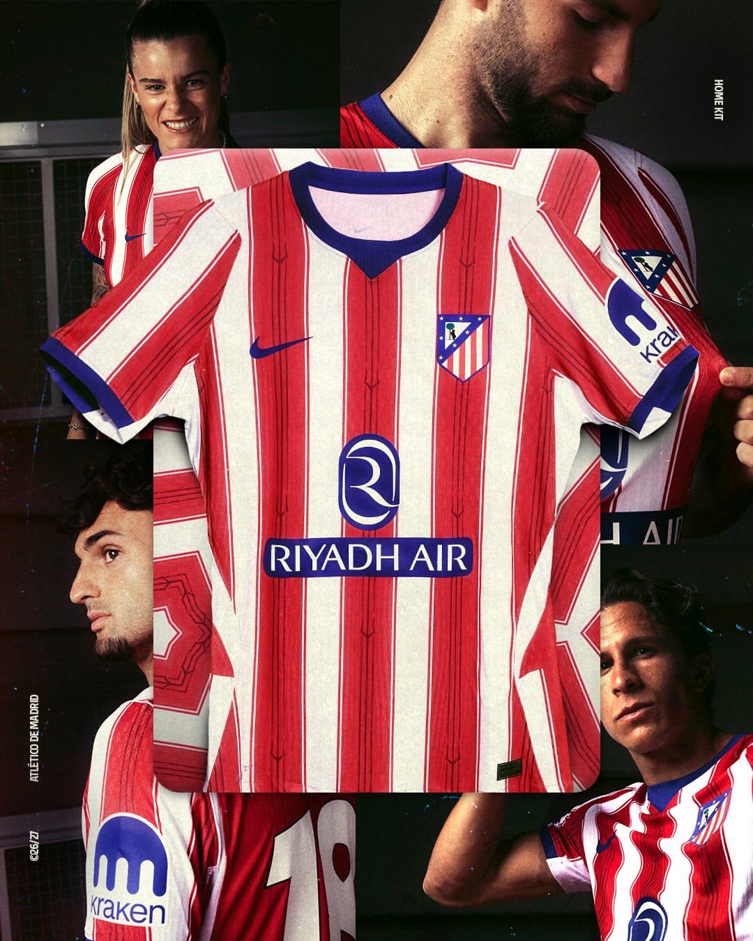 Atlético Madrid (camisola principal)