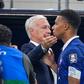 Deschamps e Mbappé