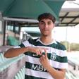 Tiago Campos, médio de 18 anos, trocou o Rio Ave pelo emblema leonino - Foto: SPORTING CP