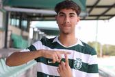 Tiago Campos, médio de 18 anos, trocou o Rio Ave pelo emblema leonino - Foto: SPORTING CP