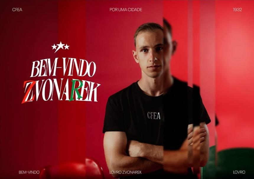 Lovro Zvonarek reforça Estrela da Amadora (Foto: Estrela da Amadora)