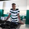 Rodrigo Zalazar apresentado no Sporting. Foto Sporting CP
