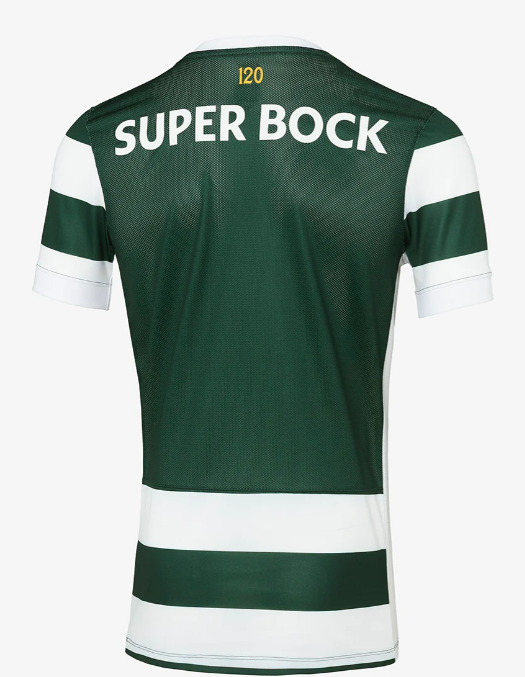 As costas da camisola principal leonina  - Foto: Sporting CP