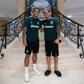 Rodrigo Zalazar e Maxi Araújo já no estágio do Sporting em Lagos. Foto Sporting CP