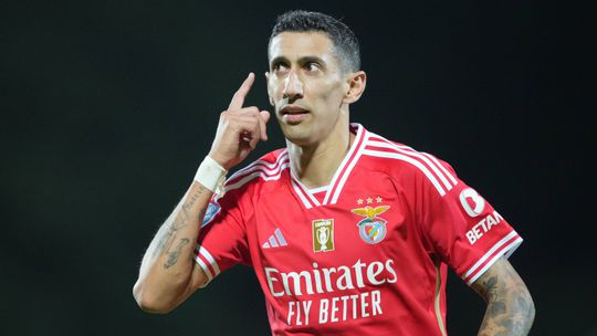 Di María é baixa no Benfica por lesão