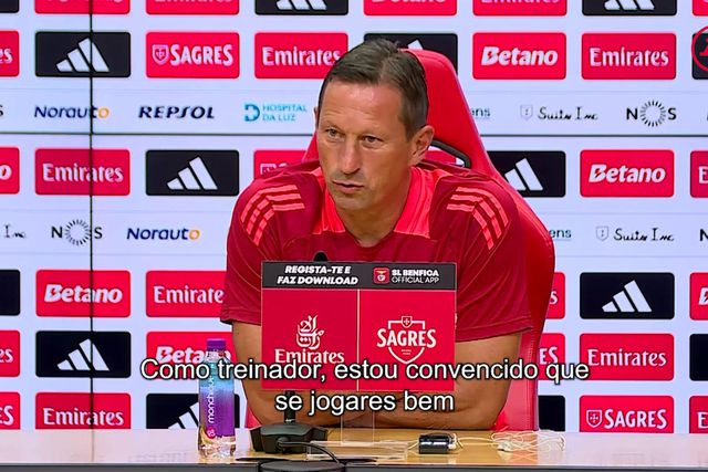 Roger Schmidt: «Se perdes jogos ou pontos no Benfica é sempre uma situação difícil»