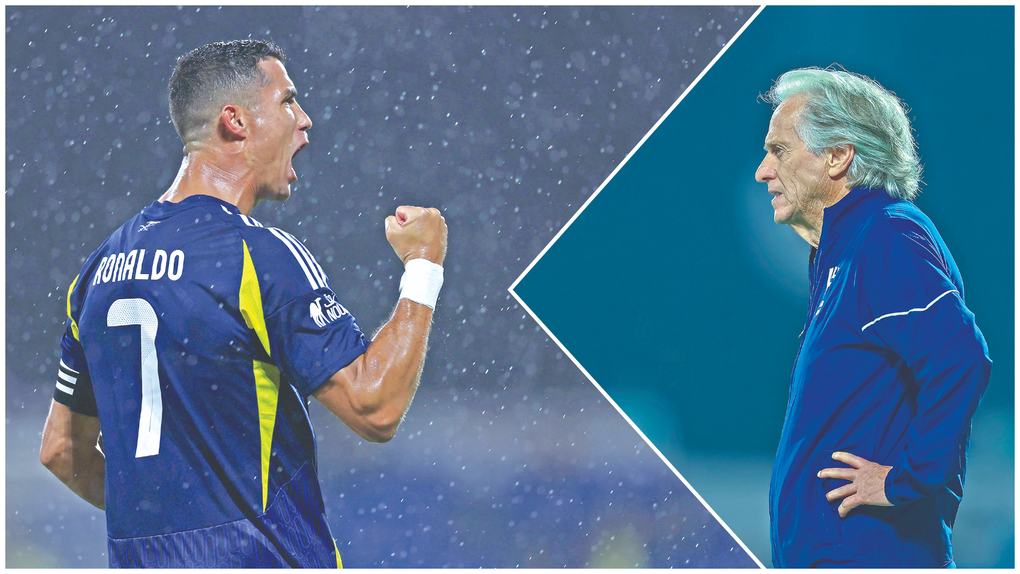 Cristiano Ronaldo e Jorge Jesus foram adversários na Liga saudita, mas agora podem trabalhar juntos