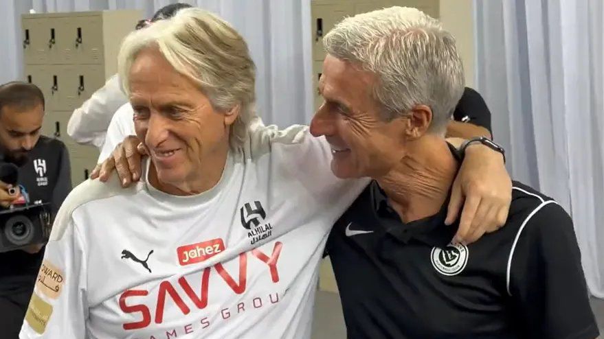 Luís Castro e a concorrência de Jorge Jesus na saída do Al Nassr