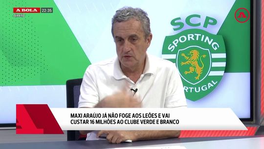 «Maxi Araújo tem vários pontos de contacto no Sporting»