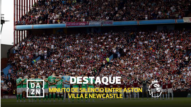 Villa Park em absoluto silêncio por Jota e André antes do Aston Villa-Newcastle