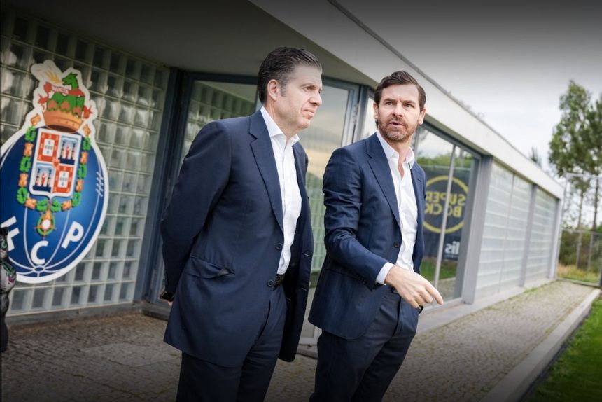 André Villas-Boas e José Pereira da Costa - Foto: FC PORTO