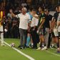 José Mourinho durante o jogo com o Goztepe