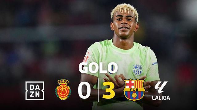 Até parece fácil: veja este golaço de Lamine Yamal