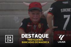 Em bom espanhol esta criança solta a frustração no jogo com o Barcelona